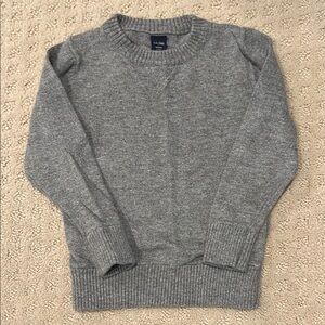 GAP Gray Classic Crew Neck Sweater